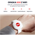 Opaska SOS z WiFi dla seniora